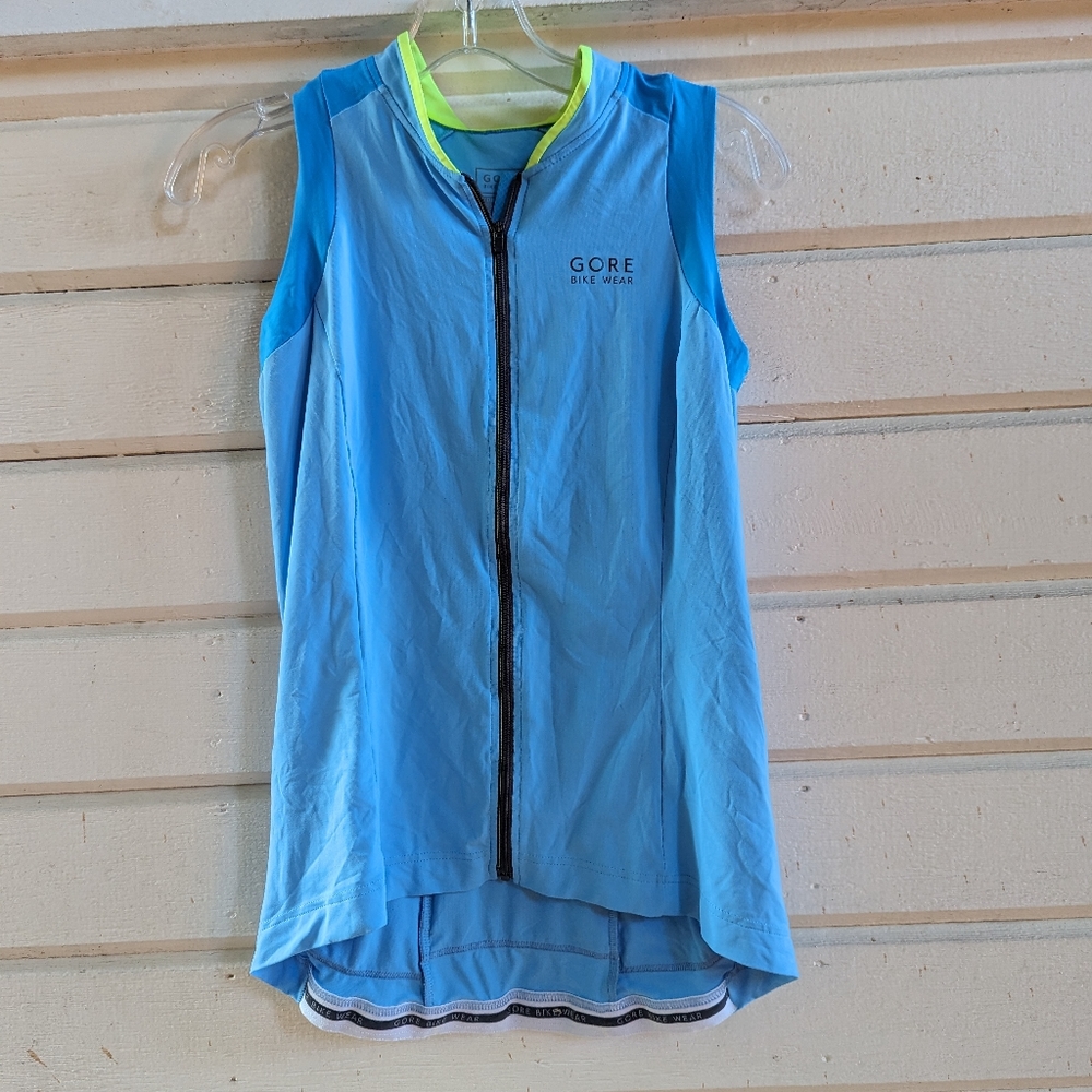 GORE Bike Wear Sleeveless Cycling Jersey Blue Women's M